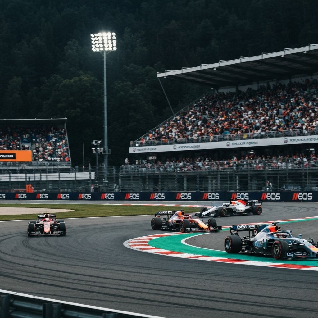 ПОКАЗАТЕЛЬНЫЕ ЗАЕЗДЫ БОЛИДОВ ФОРМУЛЫ 1